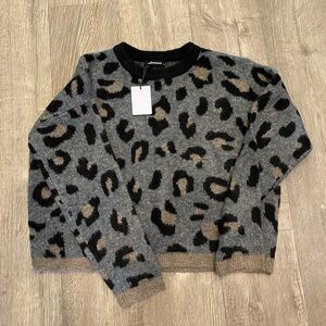 Olivaceous Leopard Sweater